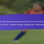 Rôle de la technologie dans l’engagement communautaire lors des festivals de base de la FIFA 2025 : applications, plateformes, retours d’expérience