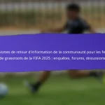 Représentation culturelle dans les festivals de base FIFA 2025 : traditions locales, activités, présentations
